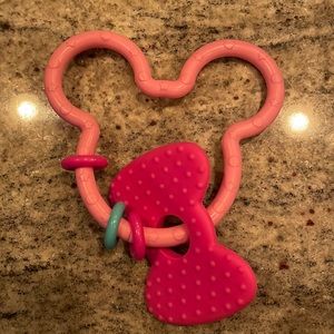 Disney pink teether toy
